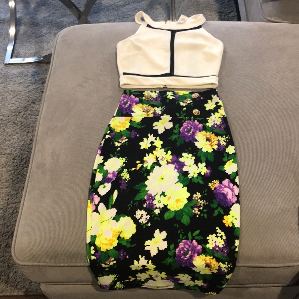 Midi skirt set